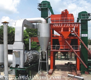 Cân trộn nguyên liệu xi măng